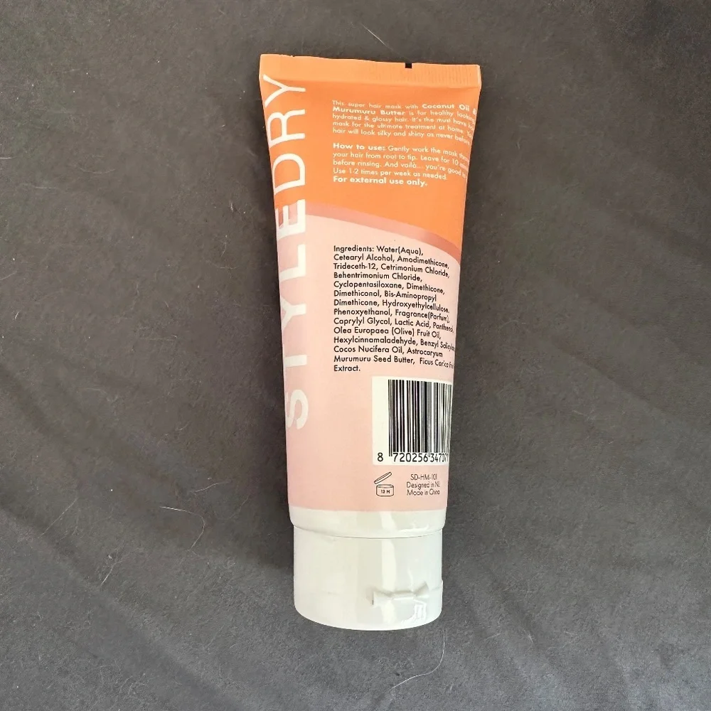 STYLEDRY Coconut and Fig Hair Mask Coconut Oil and Murumuru Butter Full Size